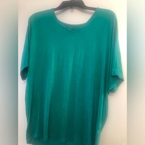 Maurices Emerald Green V-Neck Tee